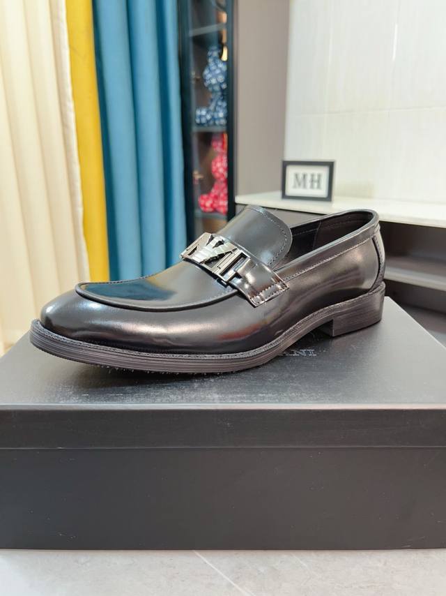 Factory Price Pp Armani Armani Latest Fashion Casual Leather Shoes Uppers Are Ma