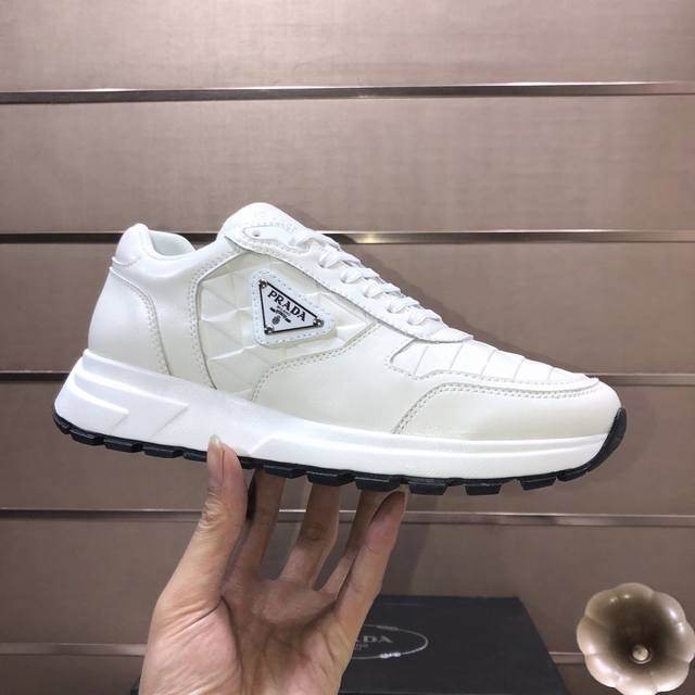 Factory Price Pp Prada's Latest Genuine Leather Casual Shoes Are Launched On The