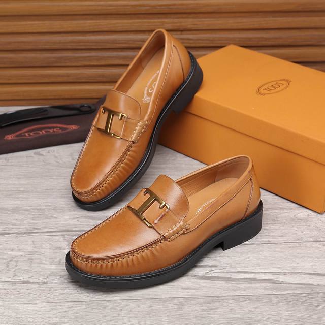 Factory P Price P Tods Classic Men's Leather Shoes Uk Counter Official Website S