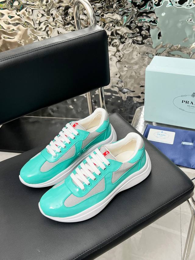 Factory Price Pp Prada Original High-End Presentation Upper Imported Flying Wove