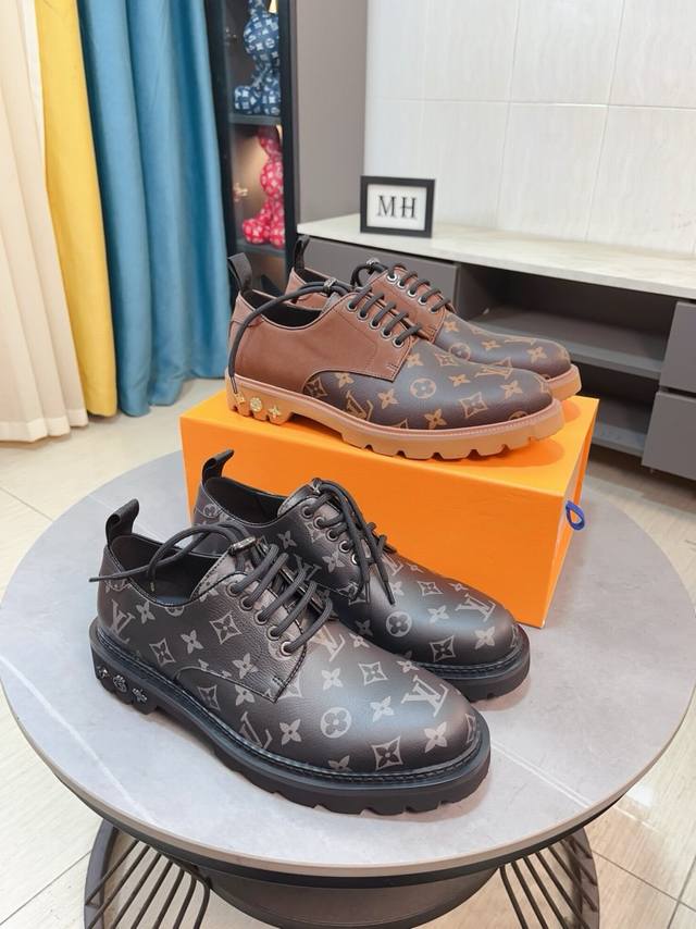 Factory Price P Lv Louis Vuitton Popular Casual Leather Shoes Fashionable And At