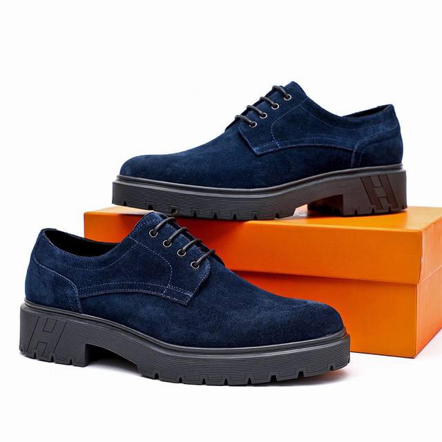 Hermes Popular Men's Shoes Counter Original Goods World Top Brand..Luxury Qualit