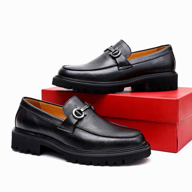Counter Quality Top Purchasing Agent Salvatore Ferragamo Hot-Selling Men's Forma