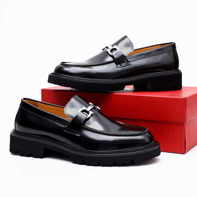 Counter Quality Top Purchasing Agent Salvatore Ferragamo Hot-Selling Men's Forma