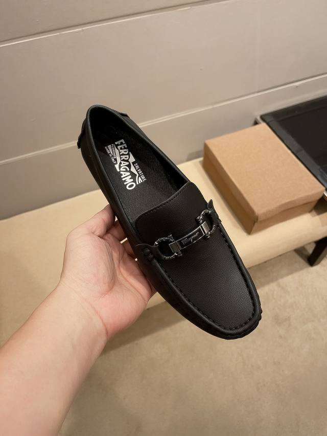 Real Price Salvatore Ferragamo Official Flagship Store New Upper Italian Origina