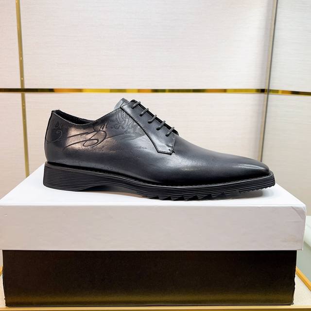 berluti Men's Leather Shoes This Unique And Modern Shoe Breaks The Convention