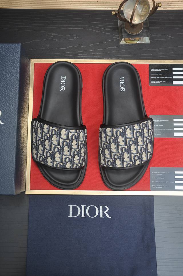 Factory Price P Dior Dior Market's Highest Version Of Slippers New Christian Dio