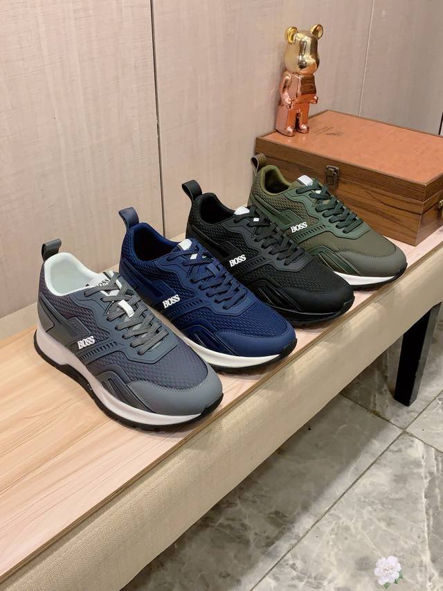 New Style: Factory Price Boss* Latest Hot Style Casual Shoes Top Brand Luxury Pu