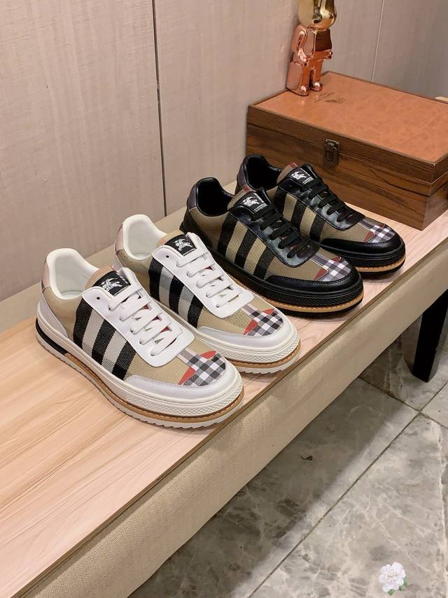 New Style: Factory Price Burberry* Latest Hot Style Casual Shoes Top Brand Luxur
