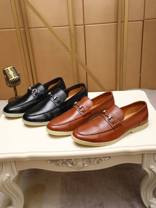Factory P Price P Real Price Gucci High-End Men's Formal Business Leather Shoes
