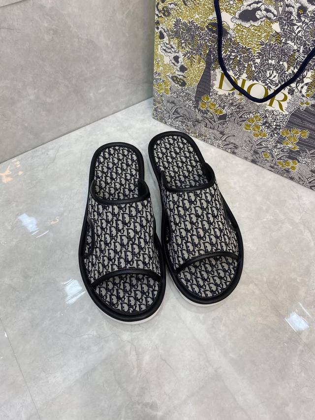 dior Couple's Style: Size 36 45 Size 46.47 Made To Order New Dior Sandals Sli