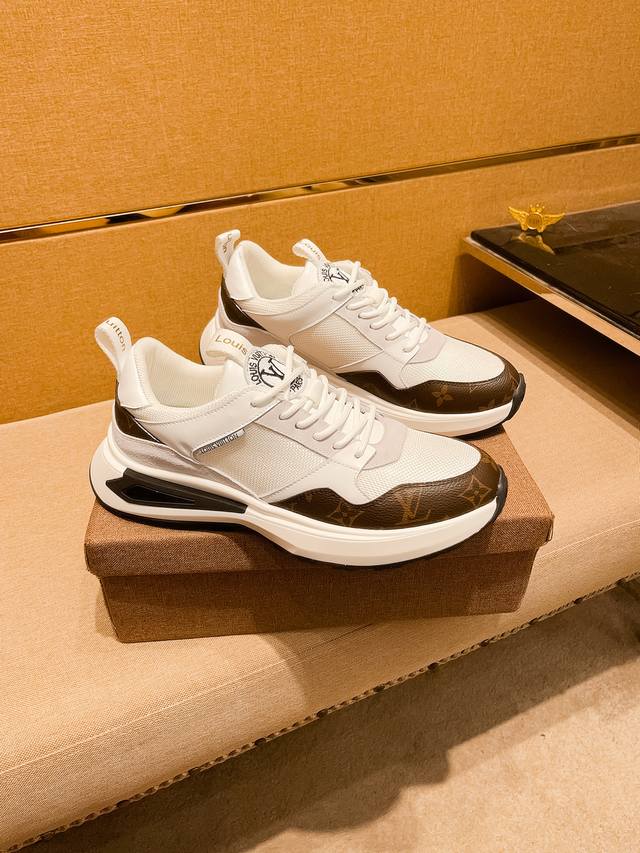 Factory P Batch Lv Louis Vuitton Men's Shoes High-End Brand Official Website 1 1