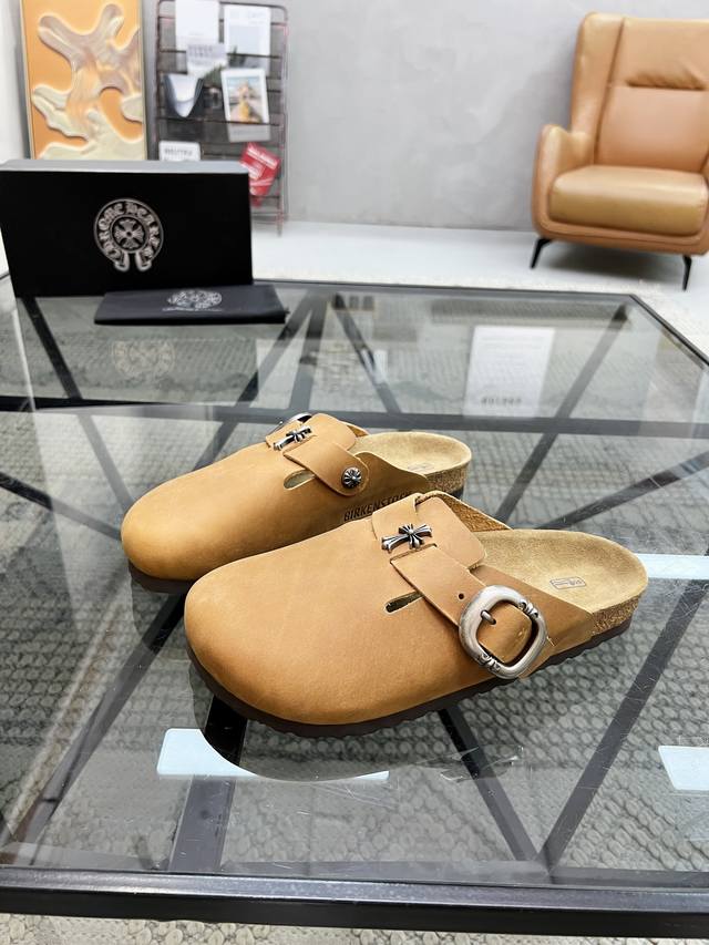 k Top Purchasing Agent, Street-Blasting Male God, Half-Slippers, New Slippers