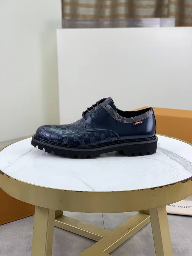 actory P Price P Louis Vuitton Lv Men's Business Casual Leather Shoes Are Lux