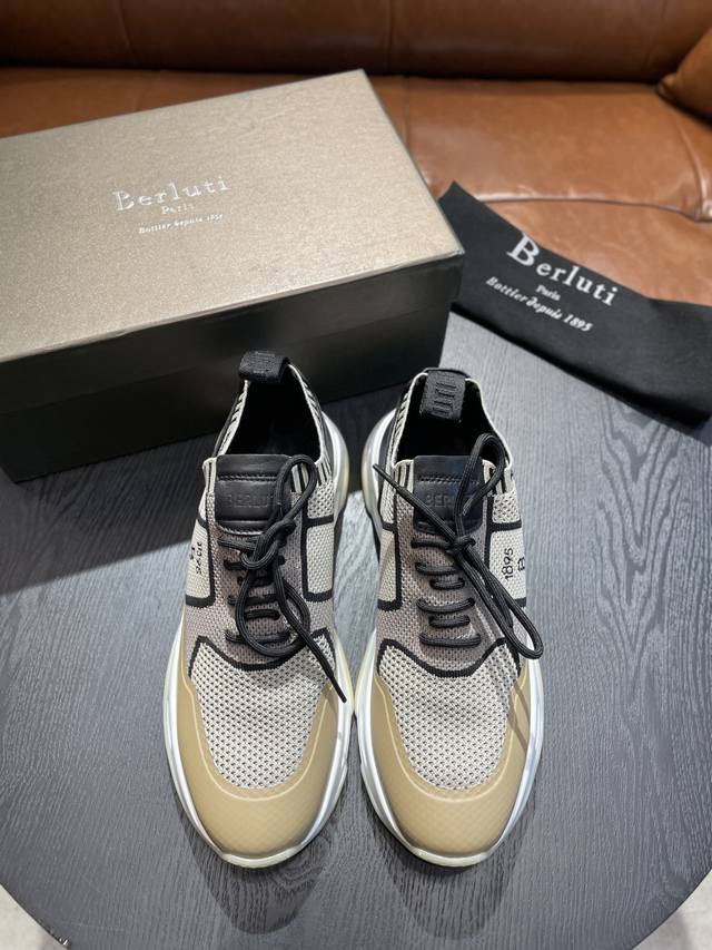 Berlut* Shadow Men's Sports Shoes This Pair Of Sock Shoes Is Made Of Lightweight