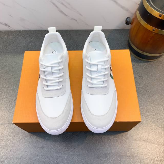 The Latest Model From Guci Official Website - Casual Series Men's Shoes With Cla