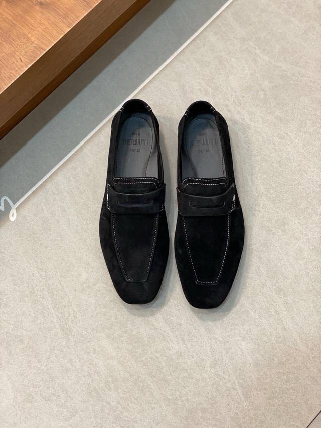 berluti Venezia Calfskin Loafers This Model Is Made Of Venezia Calfskin Upper