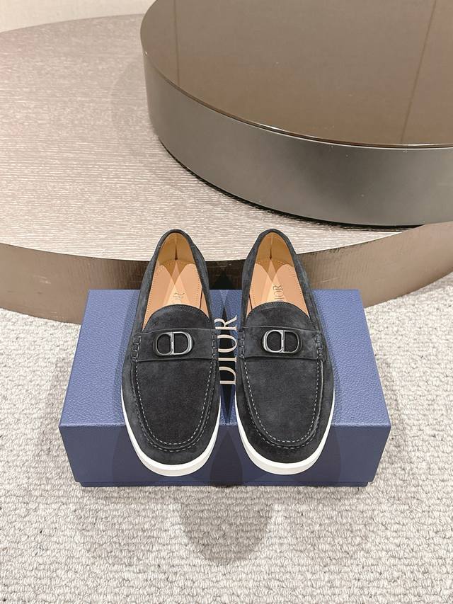 dior Size 39-44. .45.46 Customized 2025 New Men's Casual Loafers Made Of Impo