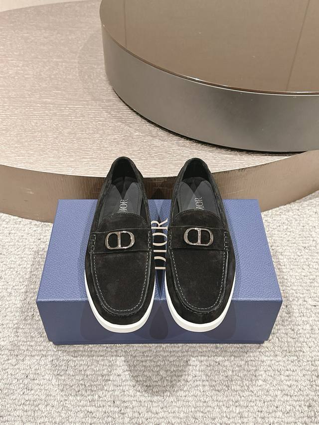 dior Size 39-44. 38.45 Customized 2025 New Men's Casual Loafers Made Of Impor
