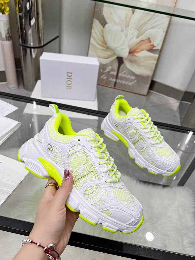 dior Women's Sizes Women 35-41 Women 40.41 This Dior Chrono Sneaker Is A New