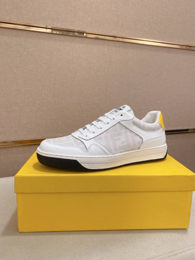 Factory P Price Fendi New Shoe Upper Imported Cowhide Fabric Lining Imported She