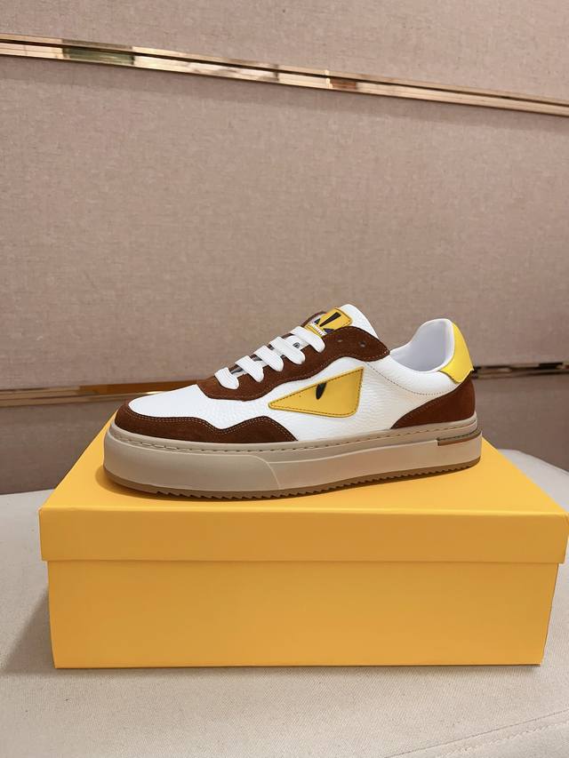 Factory P Price Fendi Fendi Men's Latest Casual Shoes Counter Simultaneous Listi