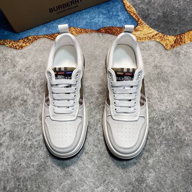 Factory P Price Burberry Men's Latest Casual Shoes Are On Sale Simultaneously Wi