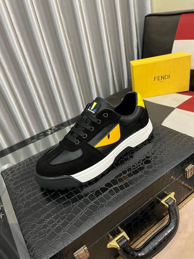 Factory Price Pp Fendi Fendi Men's Latest Casual Shoes Counters Simultaneously L