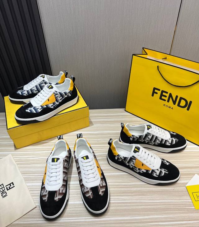 pp Fendi Fendi's Popular Small Single Product Men's Shoes. The Latest Masterp
