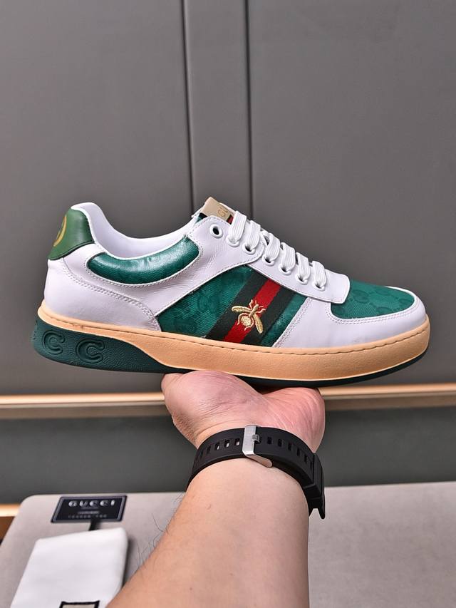 Upgraded Version Of Gucci-Guccl Uppers Are Made Of Italian Imported First-Layer