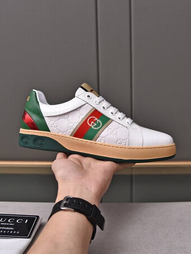 Upgraded Version Of Guccl - Guccl Upper Made Of Italian Imported Cowhide Embosse