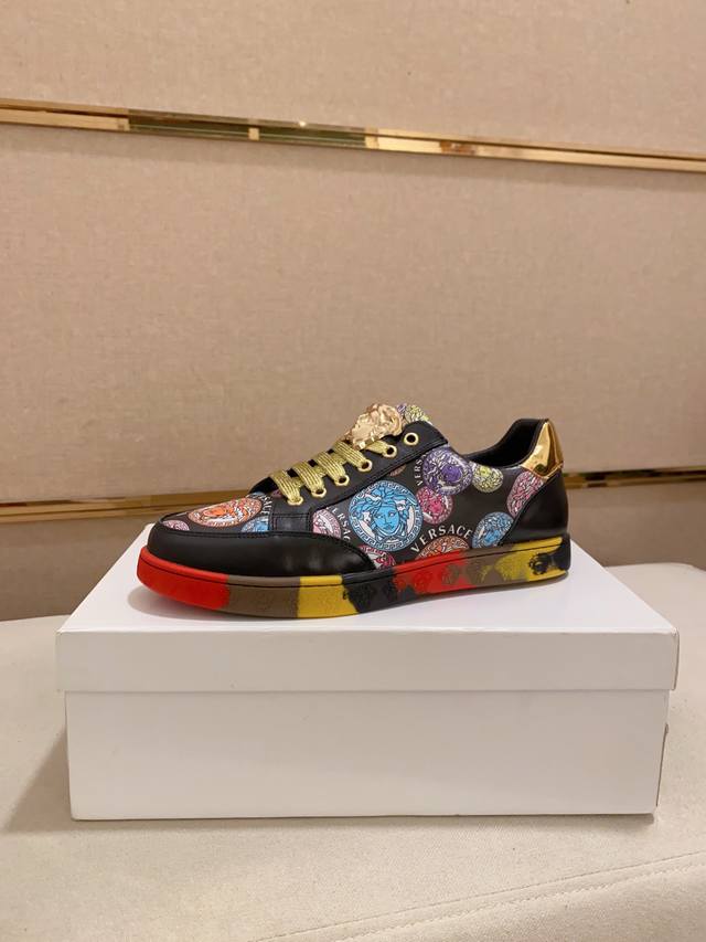 Factory P Price New Versace Upper Imported Cowhide Lining Imported Sheepskin Lin