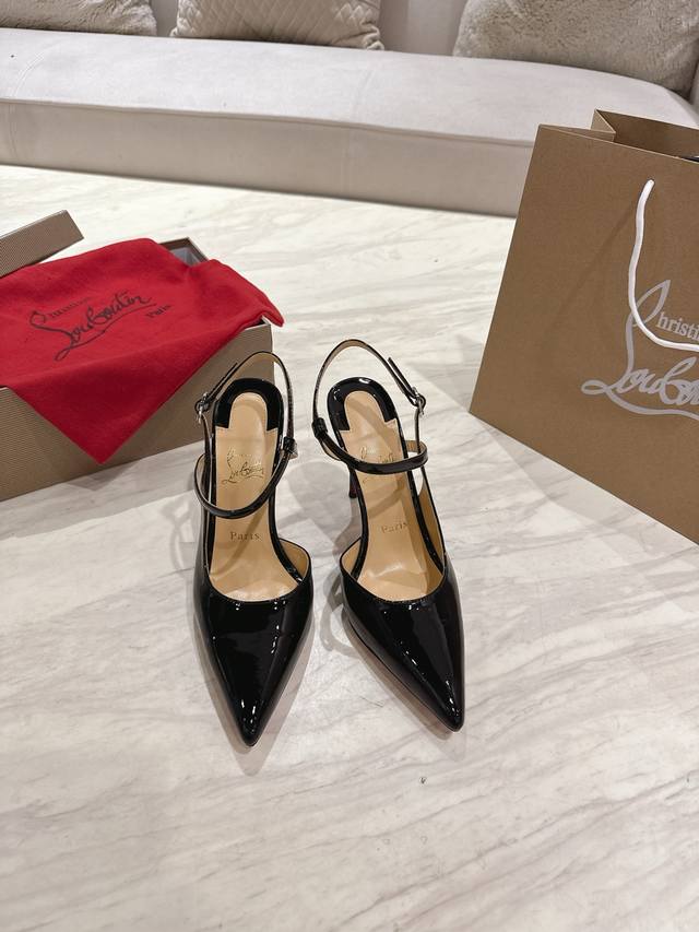 Top Version Original Box Christian Louboutin 2025S Original Product Cl New Strap