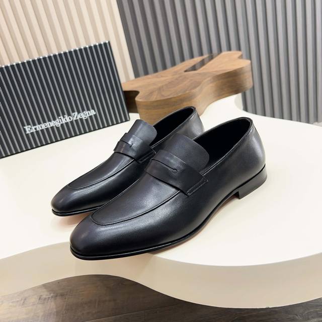 Zegna New Update Zeg-L'asola Loafers L'asola's Tailored Buttonhole Details Are I