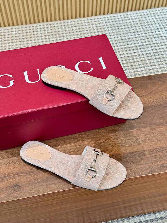 gucci 2025 Spring And Summer Latest Hot-Selling Sandals Series Round Toe Late