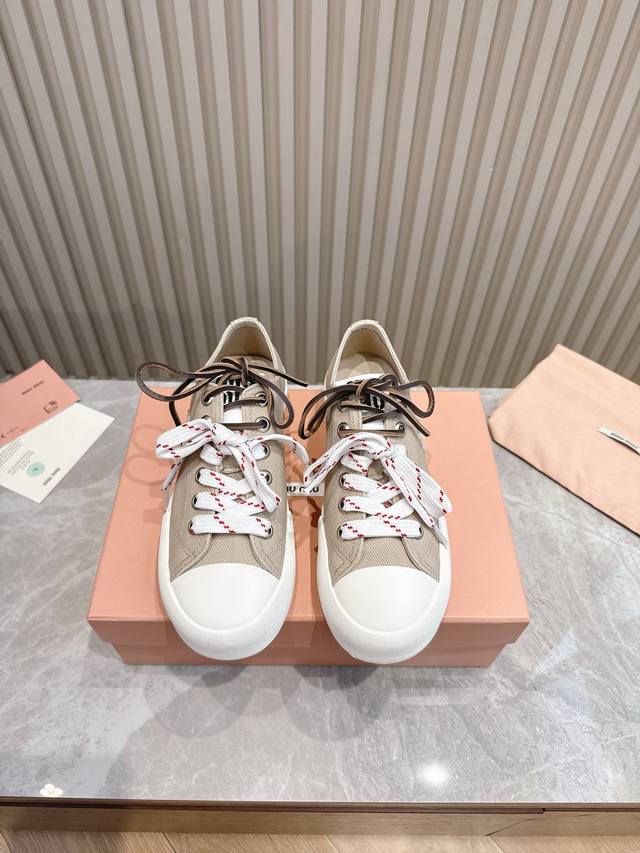 Top Version Miumiu Miu Miu 2025 Spring And Summer Series Show This Pair Of Sneak