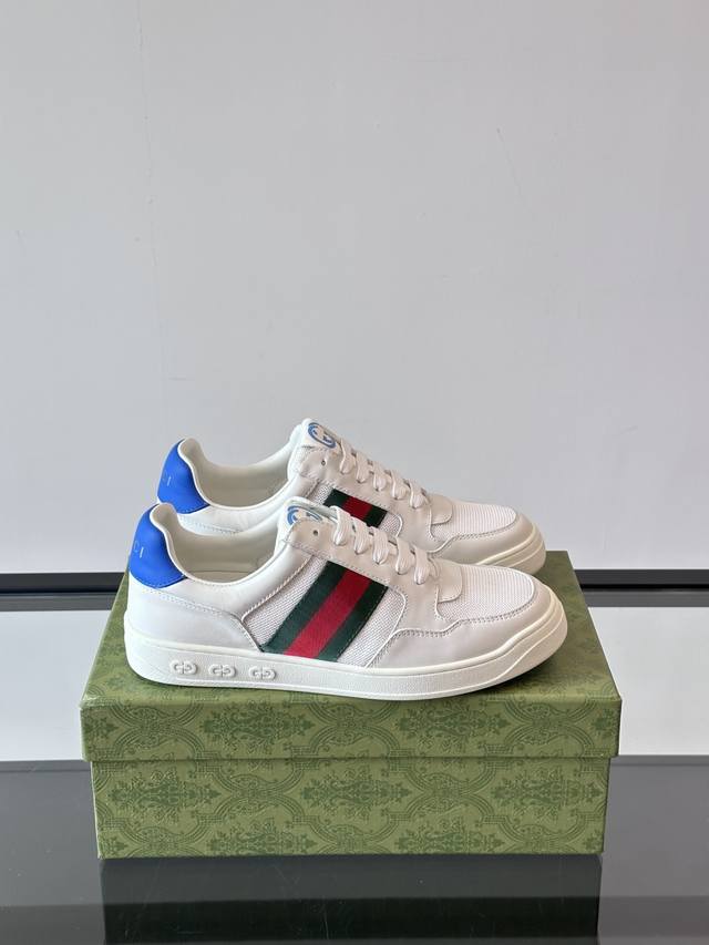 gucc New Gucci Sneakers This Low-Top Sneaker Features A Basketball-Inspired S