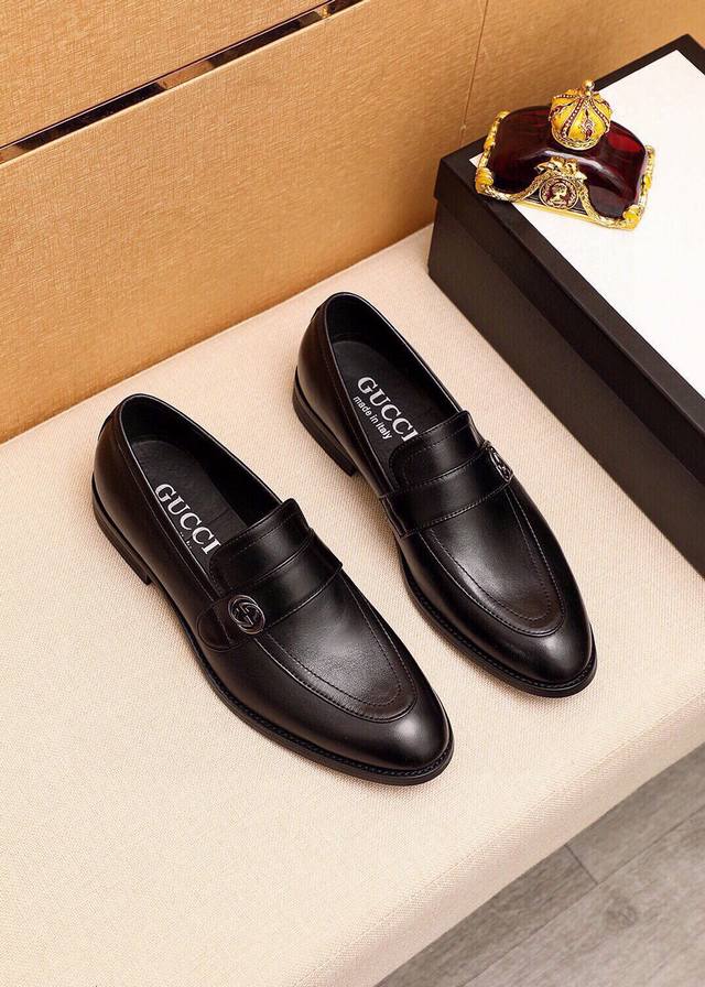 Product Trademark Gucci Gucci Casual Leather Shoes Regular Size: 39-44 38.45.46