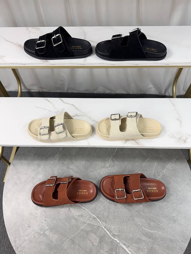 2025Gucci New Summer Sandals, Slippers And Beach Shoes Original Purchase, Dev