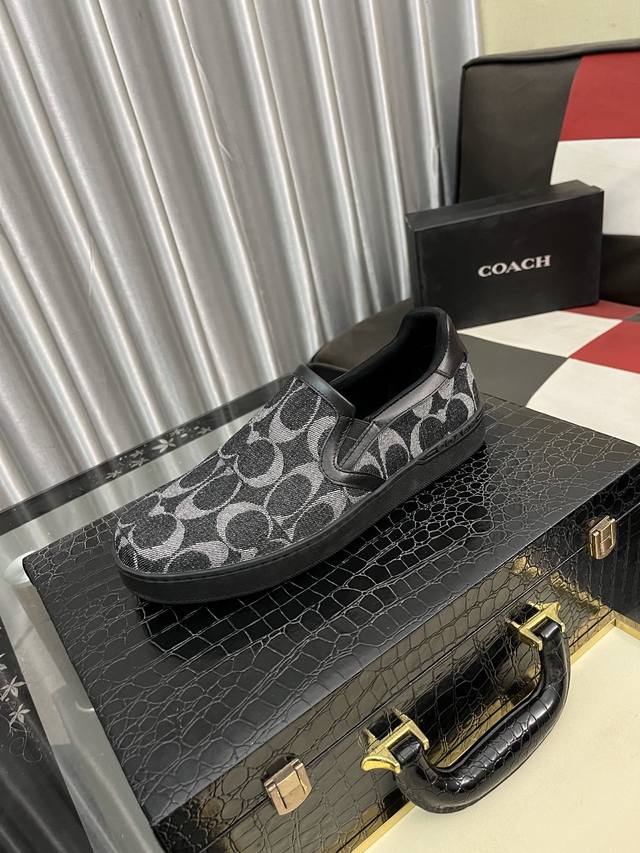 Factory Price Pp Coach Exclusive New Men's Low-Top Casual Lace-Up Sneakers Casua
