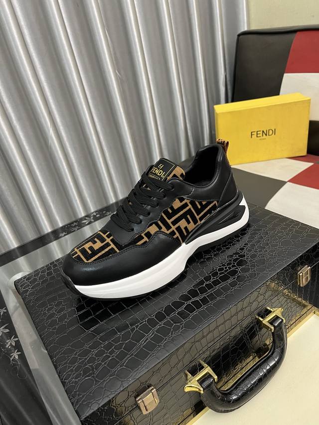 Factory Price Pp Fendi Fendi Men's Latest Casual Shoes Counter Simultaneous List