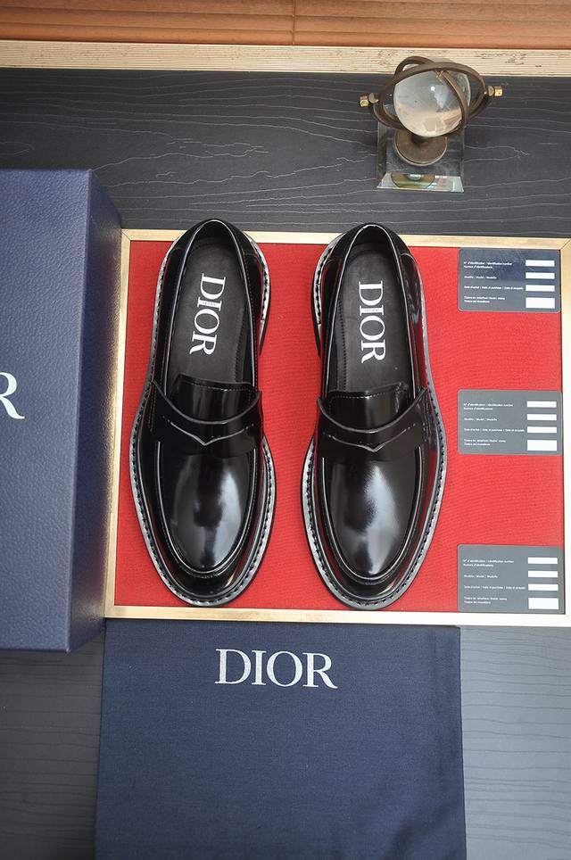 Factory Price P Dior Water-Dyed Cowhide Lining Dior Original 1:1 High Quality Fa