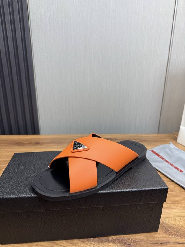 Factory P Price Prada-Hot Men's Slippers Hot Sale Official Website One To One Pr