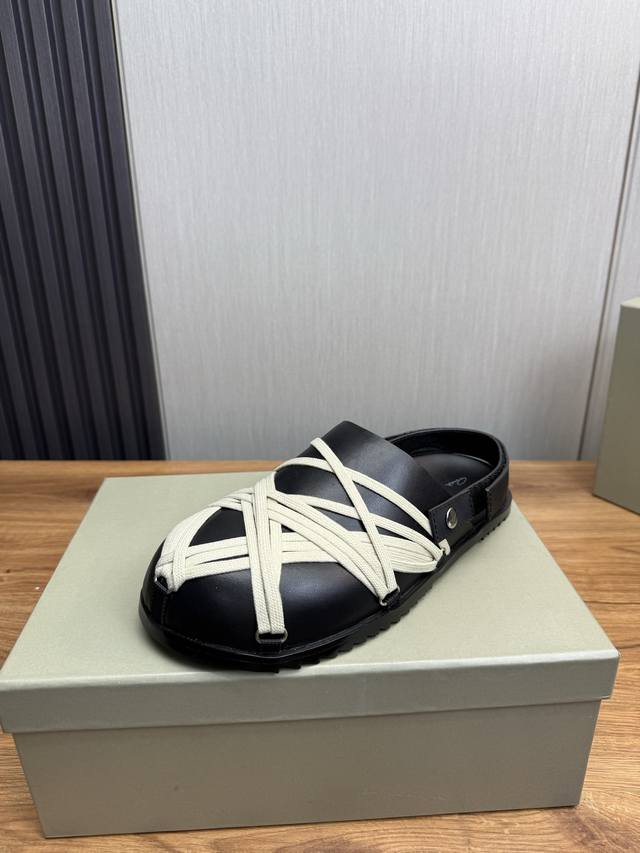 Factory P Price Rick Owens Men's Slippers Official Website Popular Items 38-45