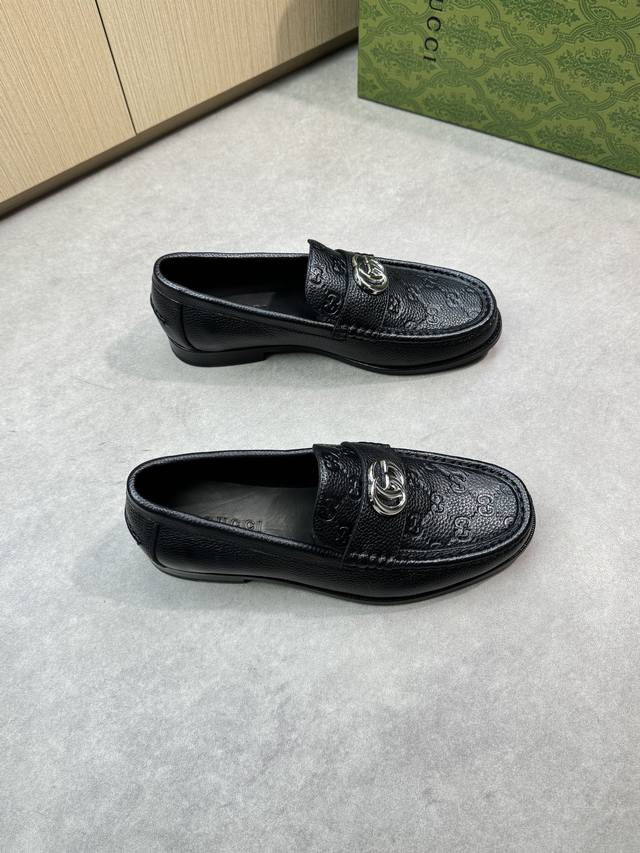 gucci - High-End Quality Original Formal Leather Shoes - Upper Imported Lyche