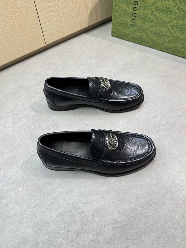 gucci - High-End Quality Original Formal Leather Shoes - Upper Imported Nappa