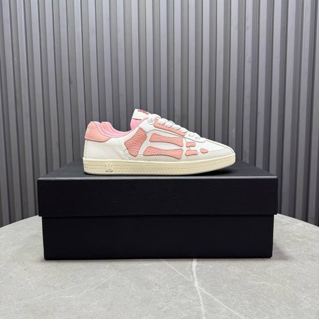 Emil High Street Sneakers Bone Sports Shoes First Layer Cowhide Upper Upper Side