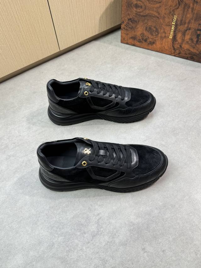 stefano Ricci - High-End Quality Original Casual Sports Shoes - Upper Importe