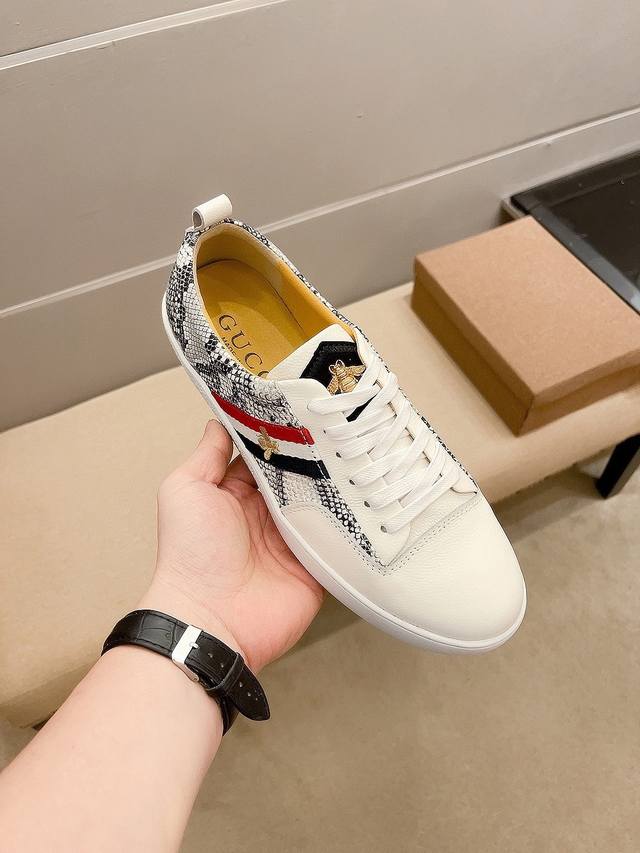 Brand Gucci Gucci Official Flagship Store Original Casual Shoes Four Seasons Fas