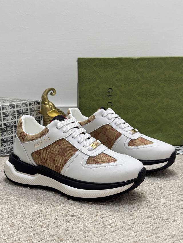 Factory Price P Real Price Gucci Sports Men's Shoes This Model Is The Official F